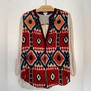 Anthropologie Multi Color Blouse